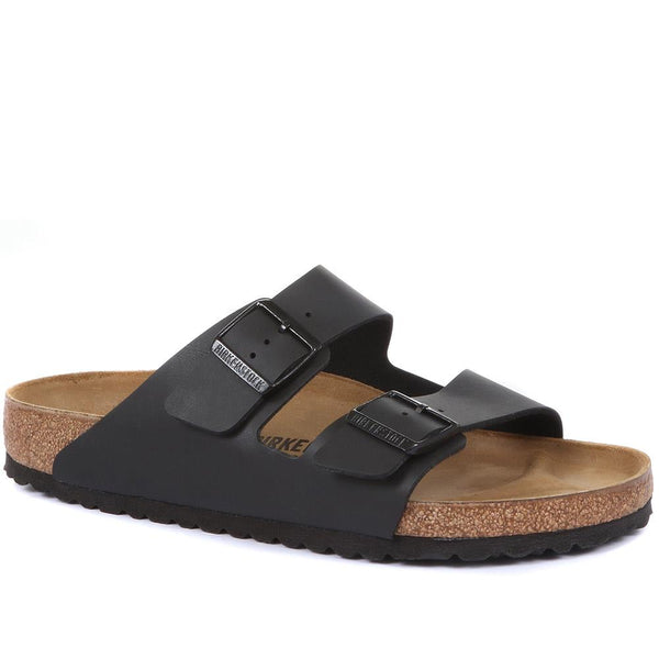 jones bootmaker Outlet Arizona Birko-Flor Mule Sandal - Black