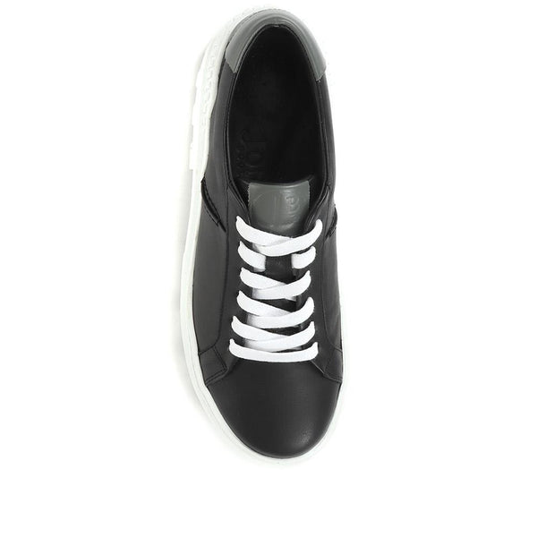 Jones Bootmaker Outlet Ava-Mae Chunky Cleated Trainers - Black