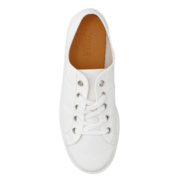 Jones Bootmaker Outlet Aveline Platform Trainers - White
