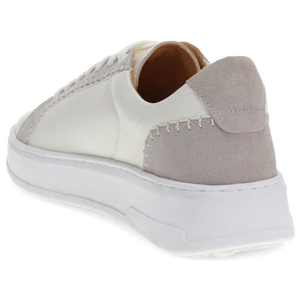 Jones Bootmaker Outlet Bergamot Leather Trainers - White