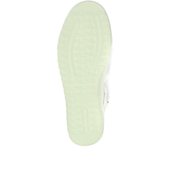 Jones Bootmaker Outlet Bulner Suede High-Top Trainers - Light Grey