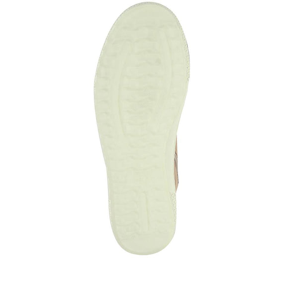 Jones Bootmaker Outlet Bulner Suede High-Top Trainers - Sand Suede