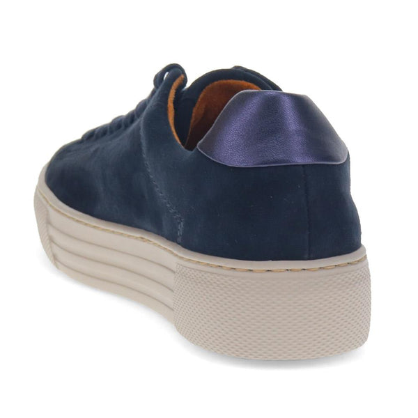 jones bootmaker Outlet Camrose Leather Chunky Trainers - Navy
