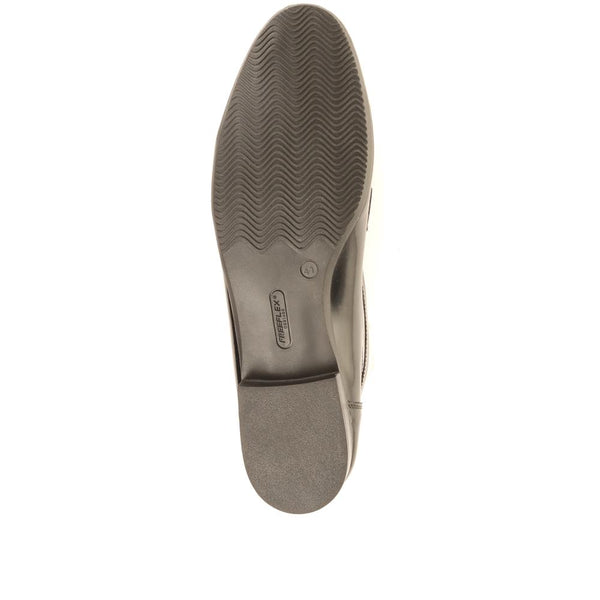 Jones Bootmaker Outlet Carmela Leather Penny Loafers - Black Patent