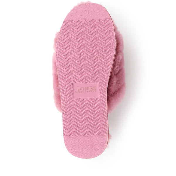 Jones Bootmaker Outlet Falonda Faux-Fur Slippers - Pink