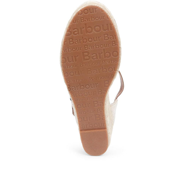 Jones Bootmaker Outlet Frances Espadrille Wedges - Cognac
