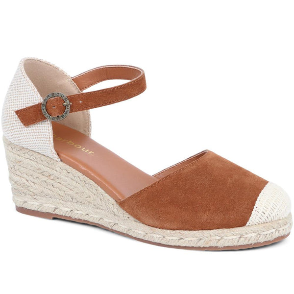 jones bootmaker Outlet Frances Espadrille Wedges - Cognac