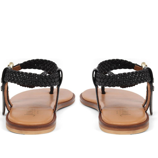 Jones Bootmaker Outlet Gabrielah Toe-Post Sandals - Black