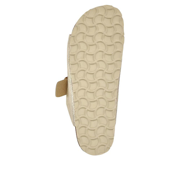 Jones Bootmaker Outlet Gabryela Leather Mule Sandals - Gold