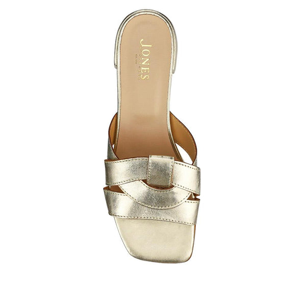 Jones Bootmaker Outlet Genesis Smart Leather Mules - Metallic