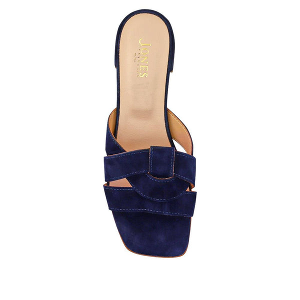 Jones Bootmaker Outlet Genesis Smart Leather Mules - Navy