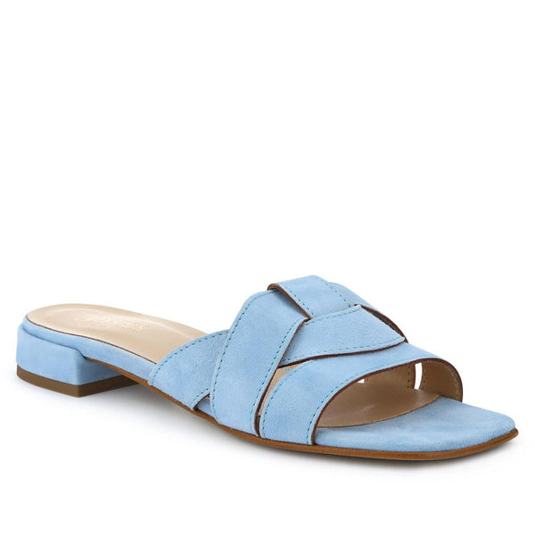 jones bootmaker Outlet Genesis Smart Leather Mules - Pale Blue