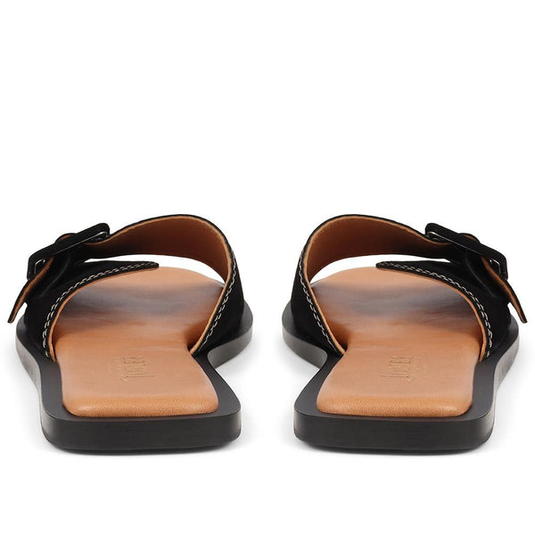 Jones Bootmaker Outlet Georgette Leather Mules - Black