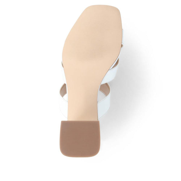 Jones Bootmaker Outlet Harrietta Mule Sandals - White