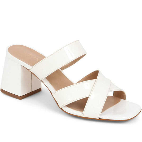 jones bootmaker Outlet Harrietta Mule Sandals - White