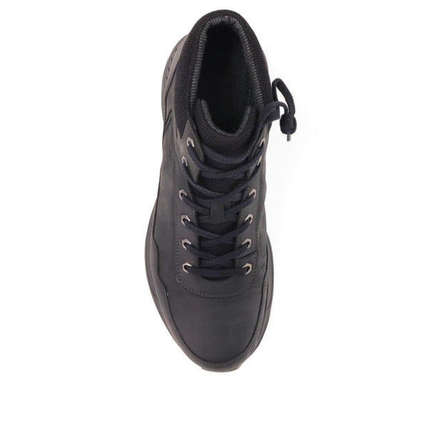 Jones Bootmaker Outlet Hurley Water-Resistant Ankle Boots - Black