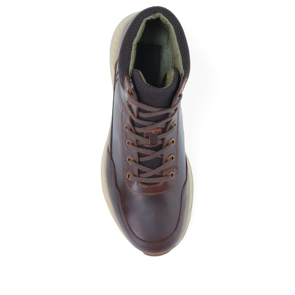 Jones Bootmaker Outlet Hurley Water-Resistant Ankle Boots - Dark Brown