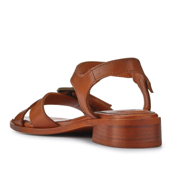 Jones Bootmaker Outlet Hythe Smart Leather Sandals - Tan