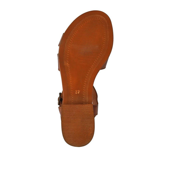 Jones Bootmaker Outlet Hythe Smart Leather Sandals - Tan