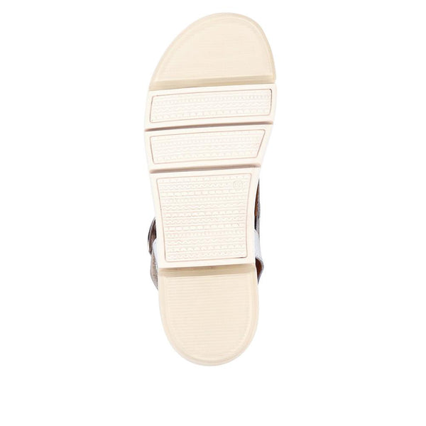 Jones Bootmaker Outlet Ilaria Casual Leather Sandals - Silver