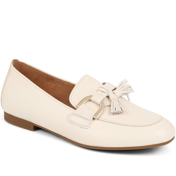 jones bootmaker Outlet Jack Leather Loafers - Natural