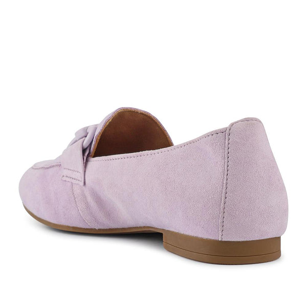Jones Bootmaker Outlet Jangle Gabor Suede Buckle Loafers - Lilac