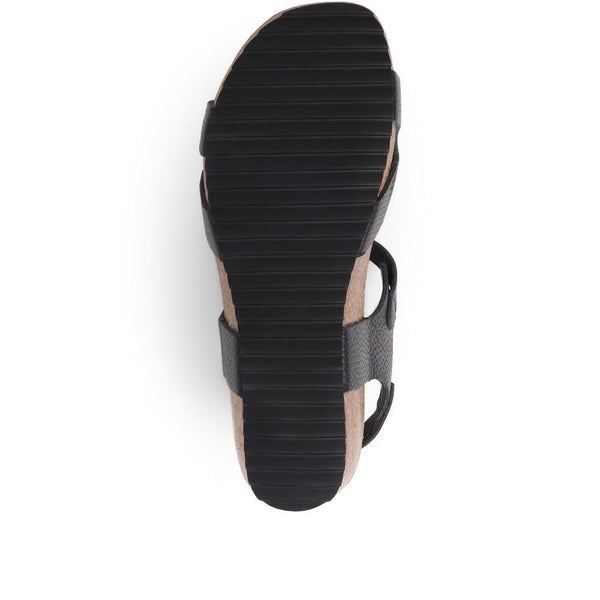 Jones Bootmaker Outlet Joanie Leather Sandals - Black