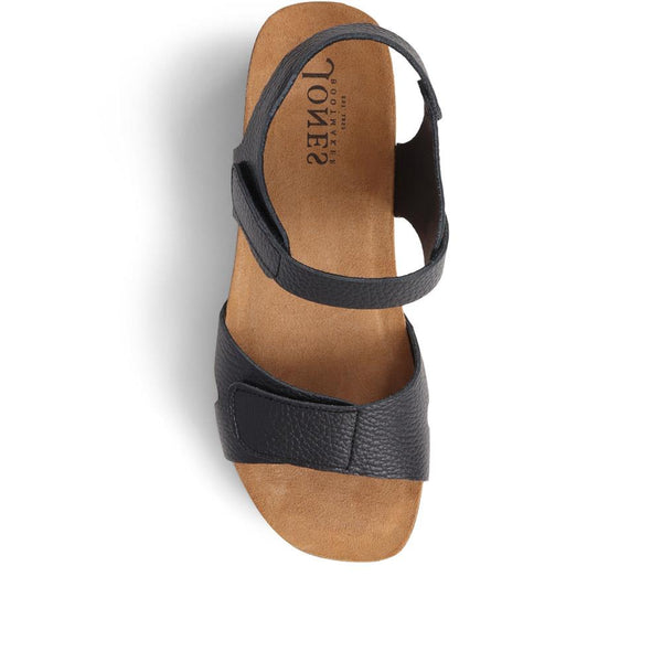 Jones Bootmaker Outlet Joanie Leather Sandals - Black