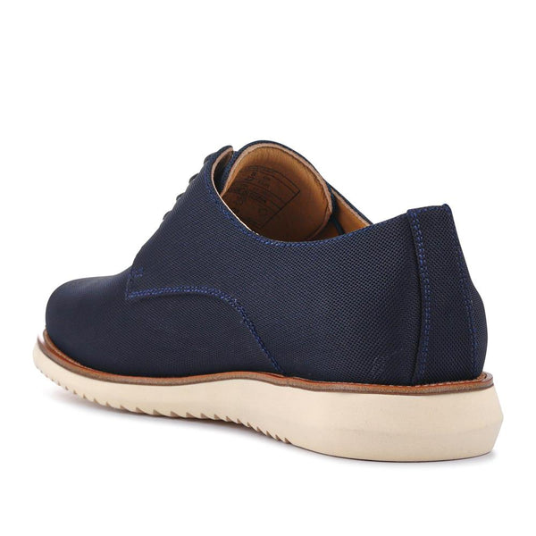 Jones Bootmaker Outlet Laird Wide-Fit Lace-Ups - Navy