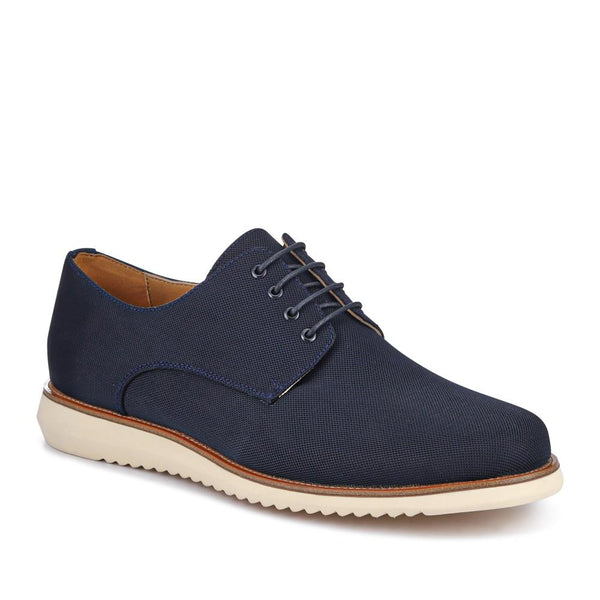 jones bootmaker Outlet Laird Wide-Fit Lace-Ups - Navy