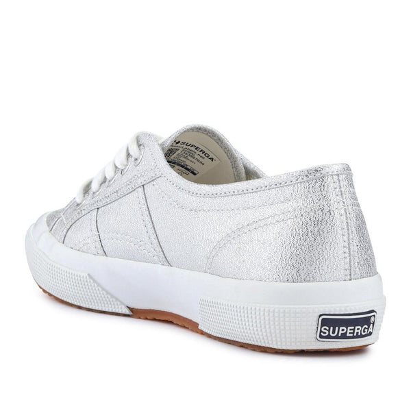 Jones Bootmaker Outlet Lamew Lace-Up Trainers - Silver