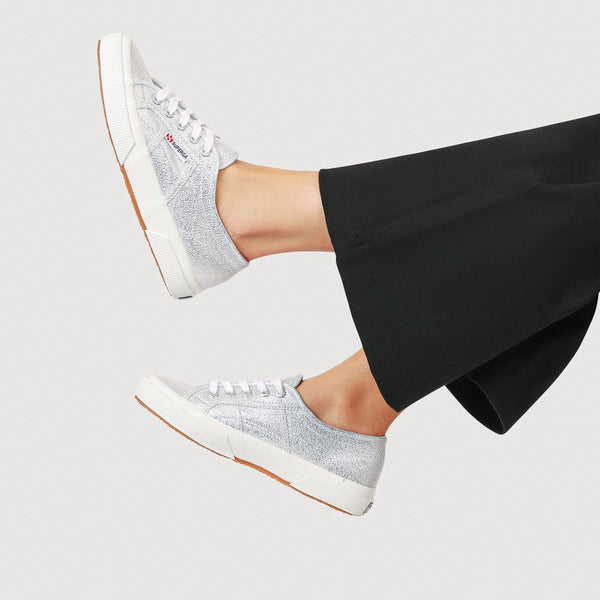 Jones Bootmaker Outlet Lamew Lace-Up Trainers - Silver