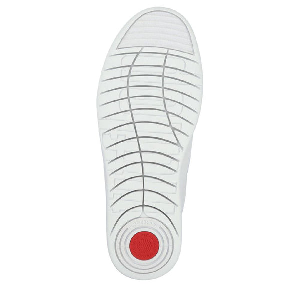 Jones Bootmaker Outlet Leather Lace-Up Trainers - White