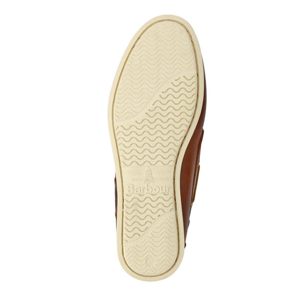 Jones Bootmaker Outlet Leather Slip-On Boat Shoes - Cognac