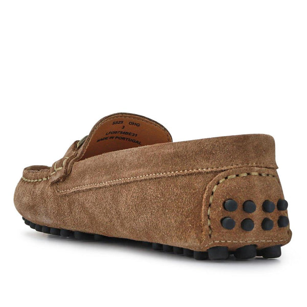 Jones Bootmaker Outlet Leather Slip-On Moccasins - Taupe