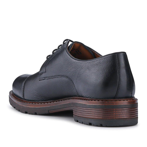Jones Bootmaker Outlet Ledbury Leather Lace-Up Shoes - Black