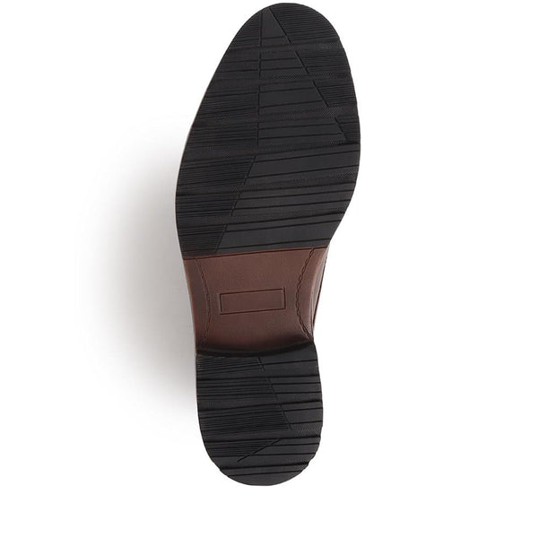 Jones Bootmaker Outlet Ledbury Leather Lace-Up Shoes - Brown