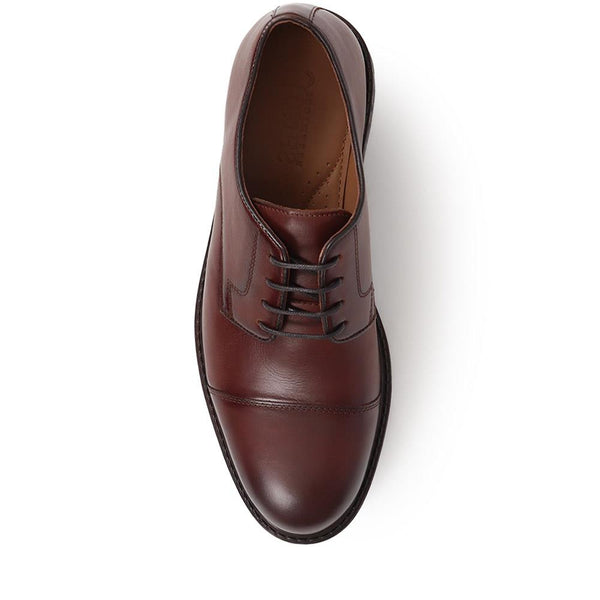 Jones Bootmaker Outlet Ledbury Leather Lace-Up Shoes - Brown