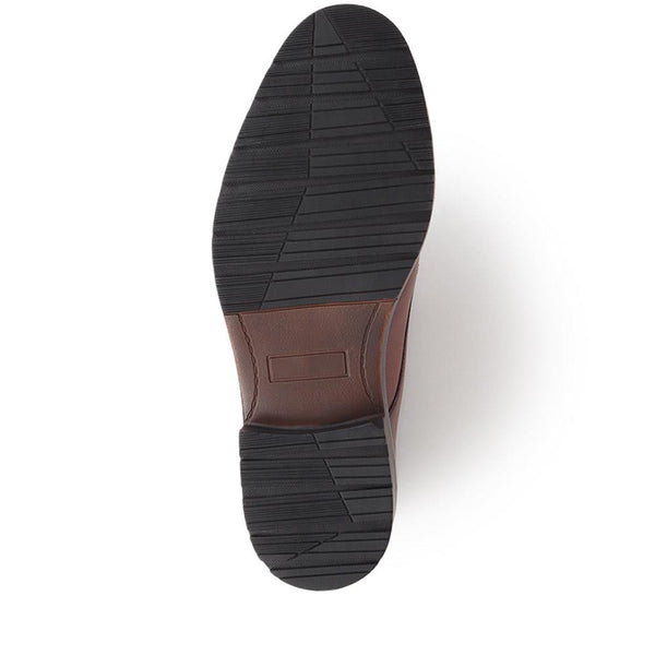 Jones Bootmaker Outlet Ledbury Leather Lace-Up Shoes - Tan