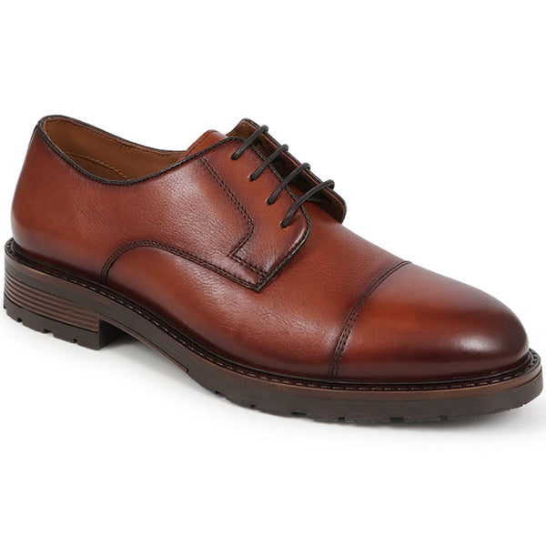 jones bootmaker Outlet Ledbury Leather Lace-Up Shoes - Tan