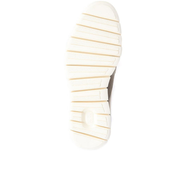 Jones Bootmaker Outlet Lennard Leather Smart Trainers - Grey Suede