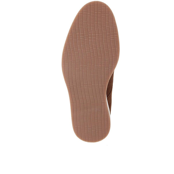 Jones Bootmaker Outlet Lowen2 Suede Casual Lace-Ups - Tobacco