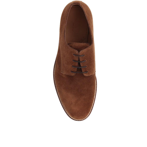 Jones Bootmaker Outlet Lowen2 Suede Casual Lace-Ups - Tobacco