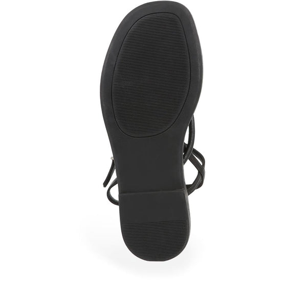 Jones Bootmaker Outlet Mairead Strappy Sandals - Black