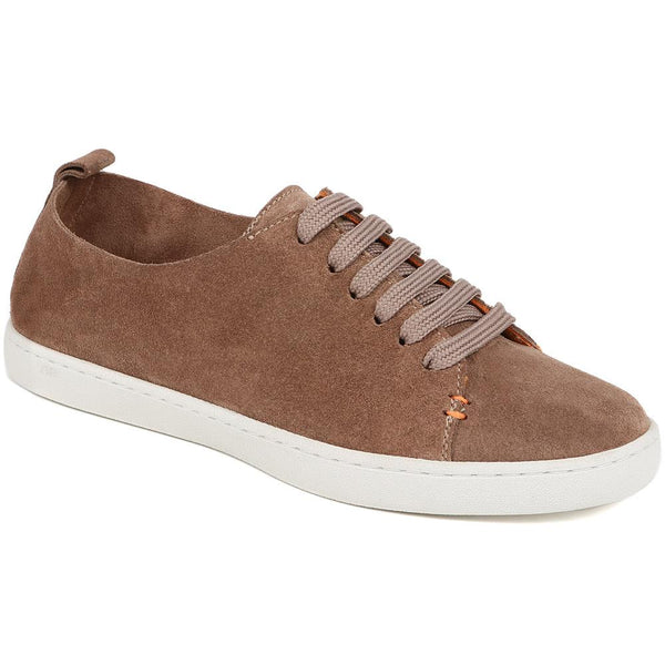 jones bootmaker Outlet Midwood Women's Leather Trainers - Taupe