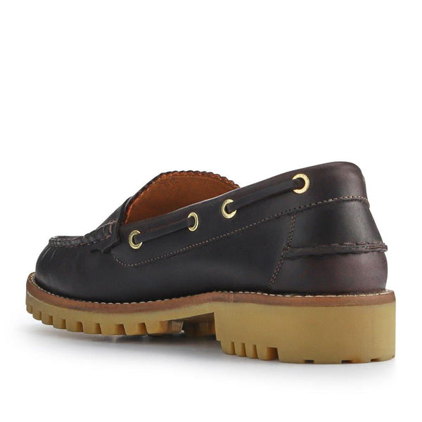 Jones Bootmaker Outlet Miuccia Leather Moccasins - Brown