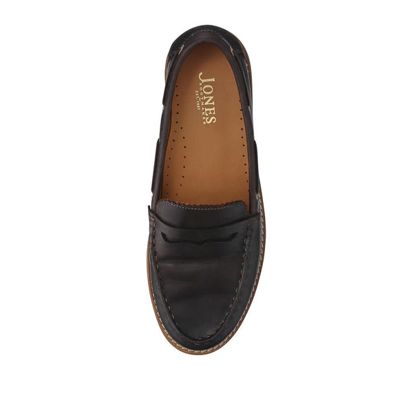 Jones Bootmaker Outlet Miuccia Leather Moccasins - Brown