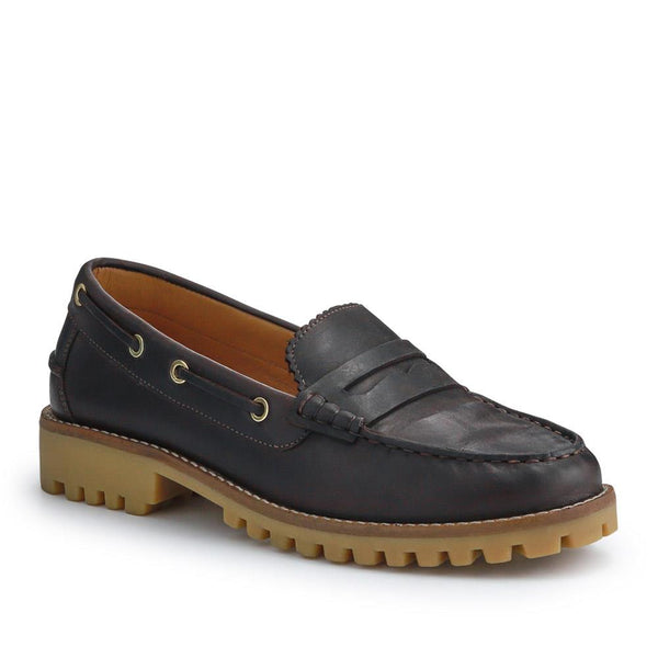 jones bootmaker Outlet Miuccia Leather Moccasins - Brown