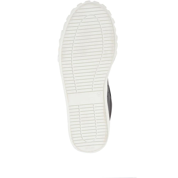 Jones Bootmaker Outlet Norah Lace-Up Trainers - Black