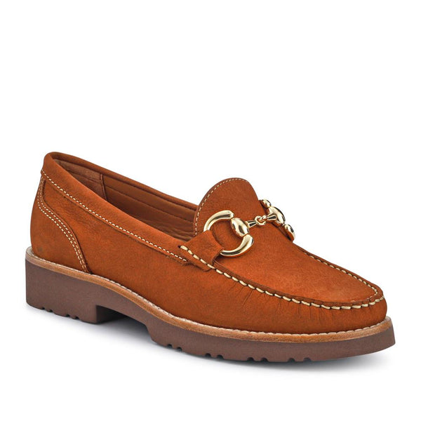 jones bootmaker Outlet Orlana Leather Slip-On Moccasins - Tan